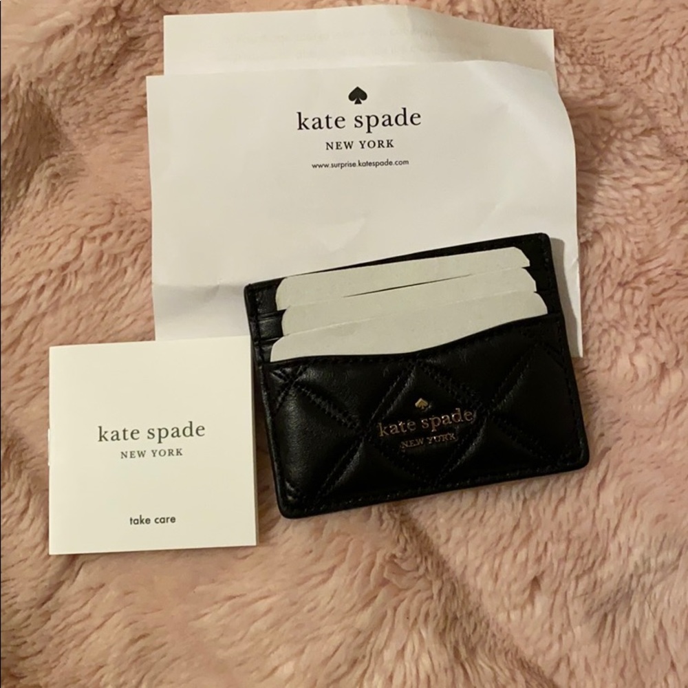 Brand new Kate spade Natalia quilted cardholder